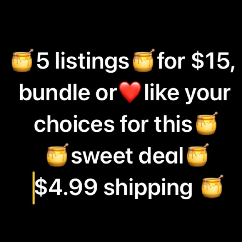 🍯5  honey pot🍯listings for $15🍯
